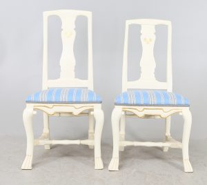 Herr och fru stol Publicerad med tillstånd av Kalmar auktionsverk